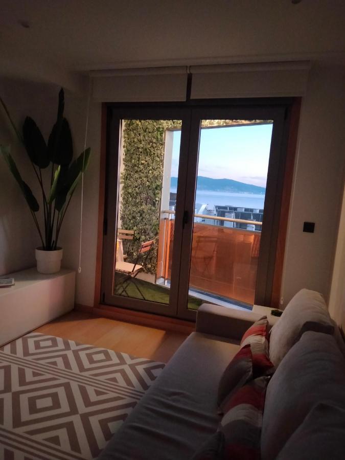 Apartamento Sanxenxo Carles Deluxe Ocean View Luaran gambar
