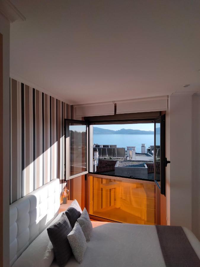 Apartamento Sanxenxo Carles Deluxe Ocean View Luaran gambar