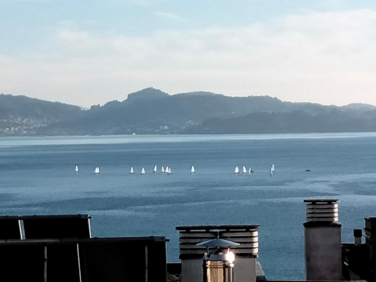 Apartamento Sanxenxo Carles Deluxe Ocean View Luaran gambar