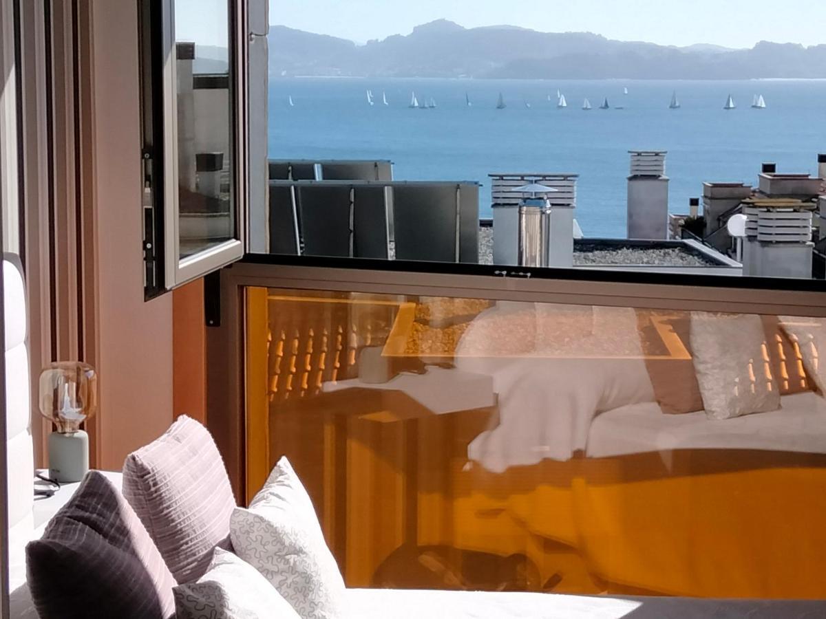 Apartamento Sanxenxo Carles Deluxe Ocean View Luaran gambar