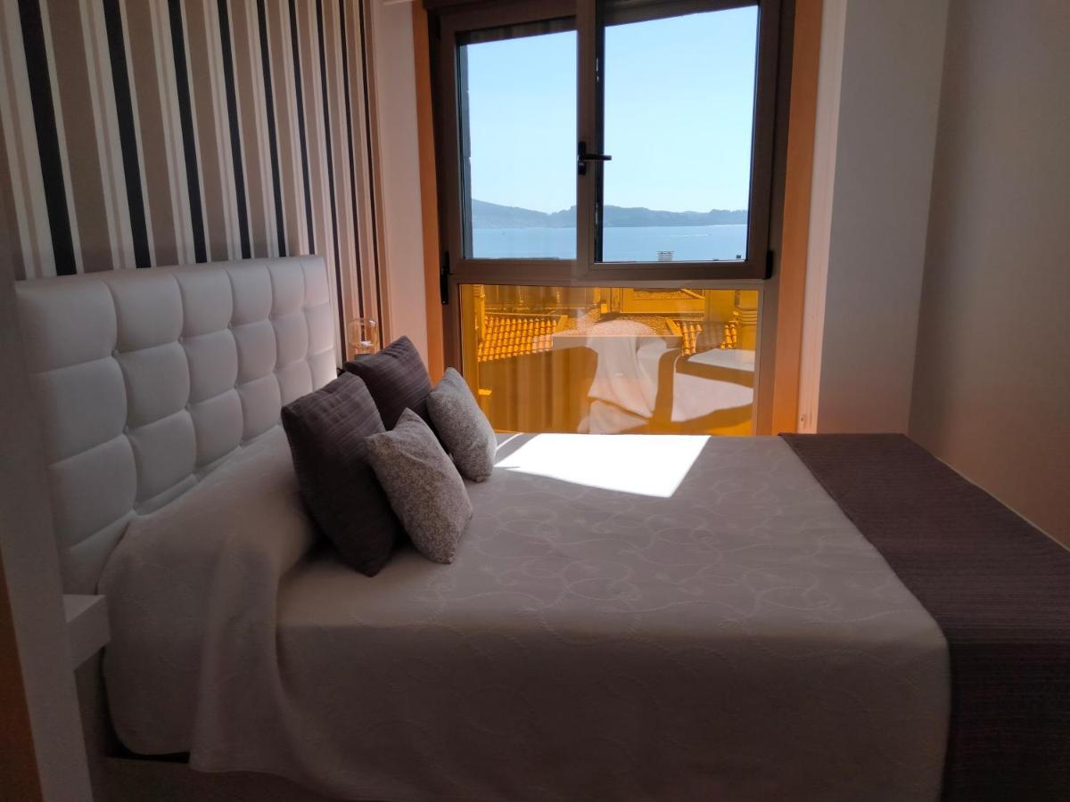 Apartamento Sanxenxo Carles Deluxe Ocean View Luaran gambar