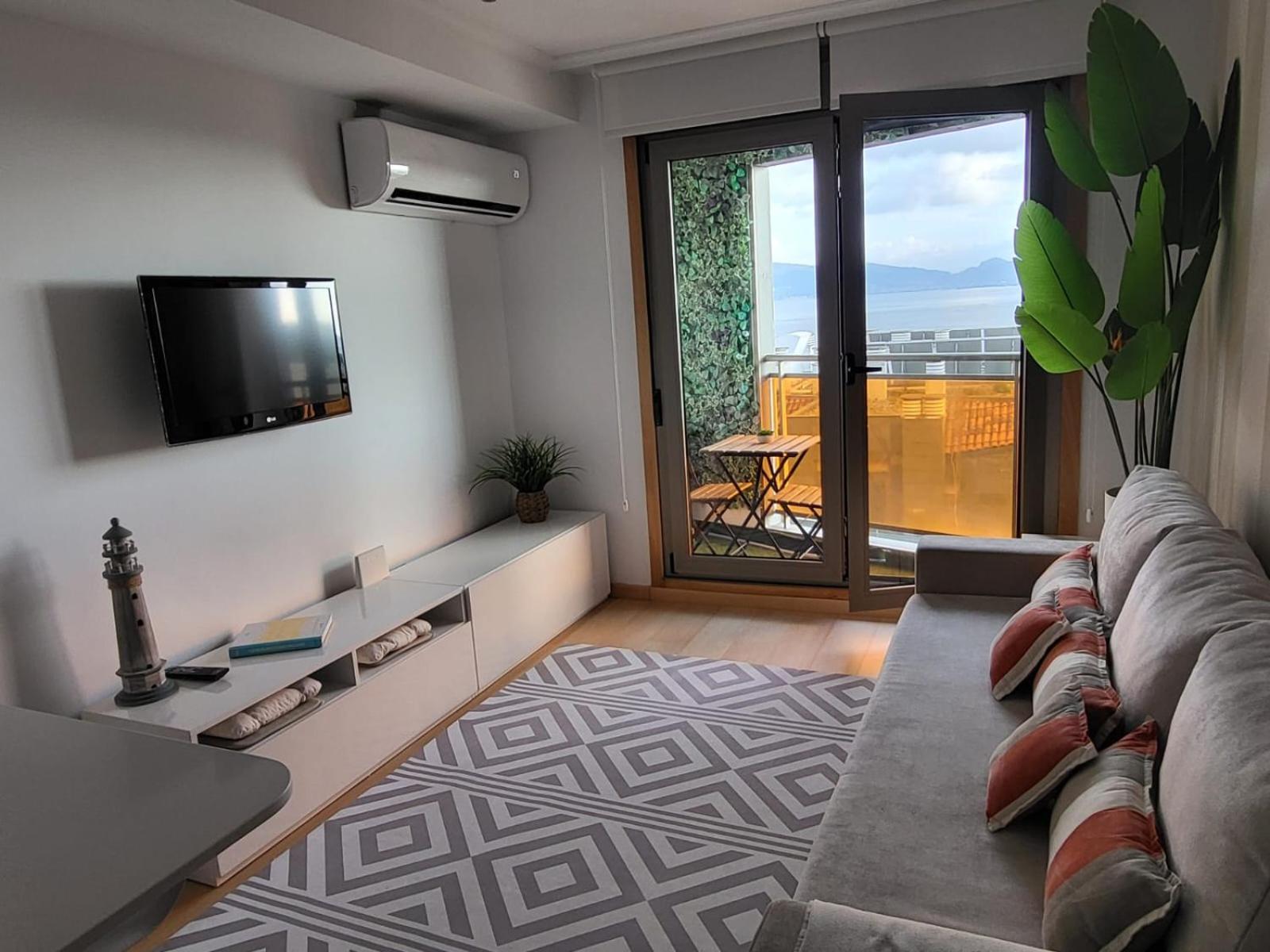 Apartamento Sanxenxo Carles Deluxe Ocean View Luaran gambar